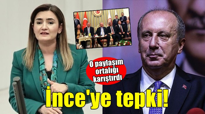 İnce nin o paylaşımına İzmir den tepki geldi...