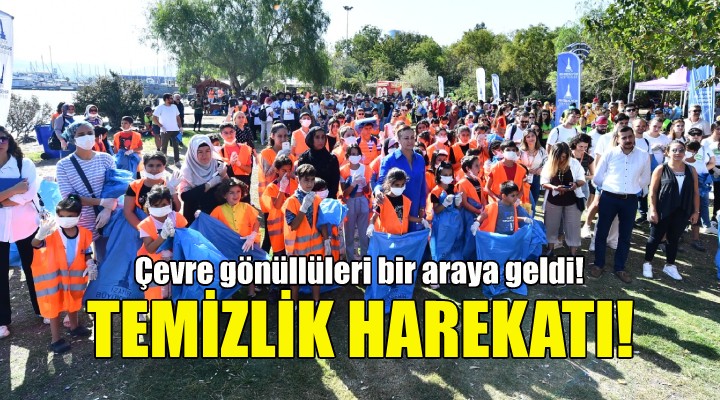 İnciraltı nda temizlik harekatı!