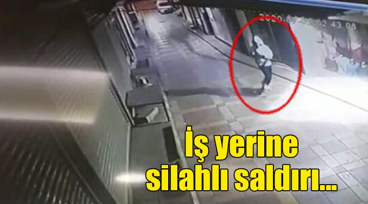 İş yerine silahlı saldırı