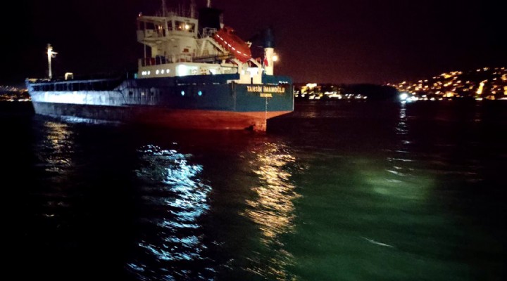 İstanbul Boğazı nda gemi kazası!