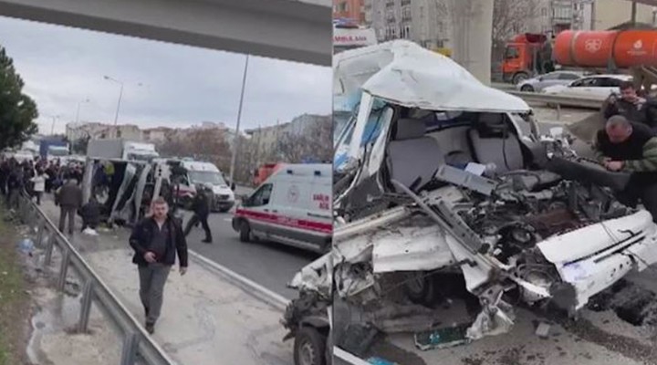 İstanbul da korkunç kaza: Onlarca yaralı var!
