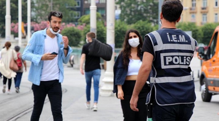 İstanbul da maske takmama cezası belli oldu...