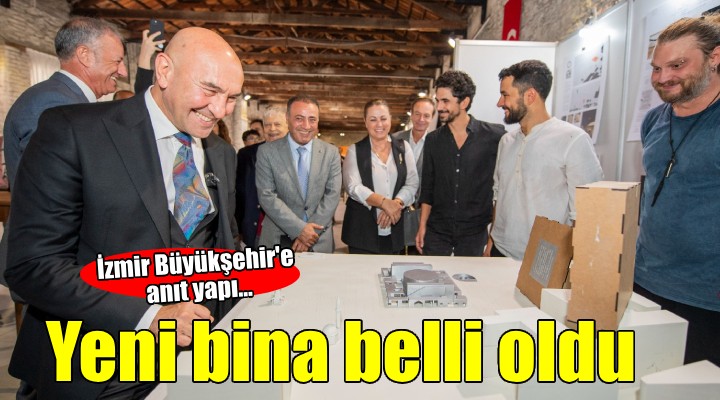 İşte İzmir Büyükşehir in yeni binası...