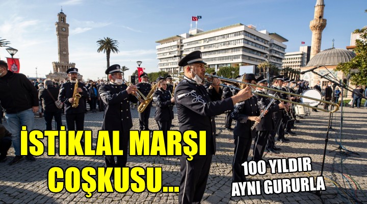 İstiklal Marşı coşkusu... 100 YILDIR AYNI GURURLA!