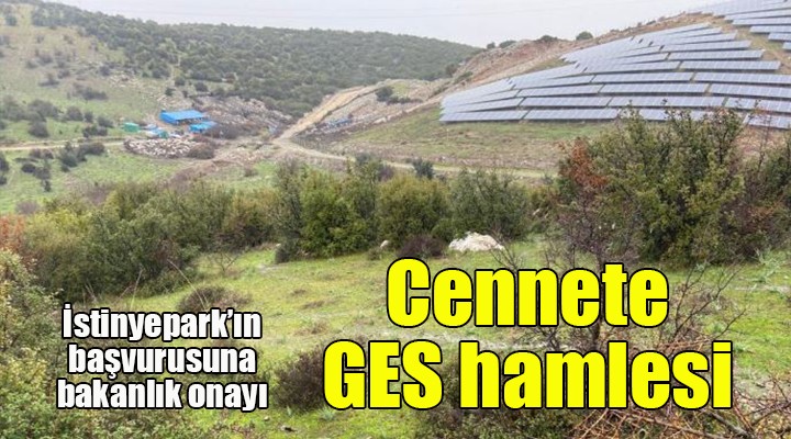 İstinyepark tan tarım cennetine GES hamlesi...