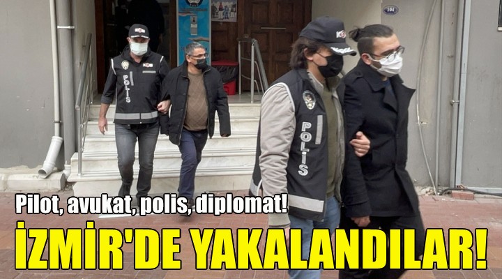 İtalya ya kaçmak isterken İzmir de yakalandılar!