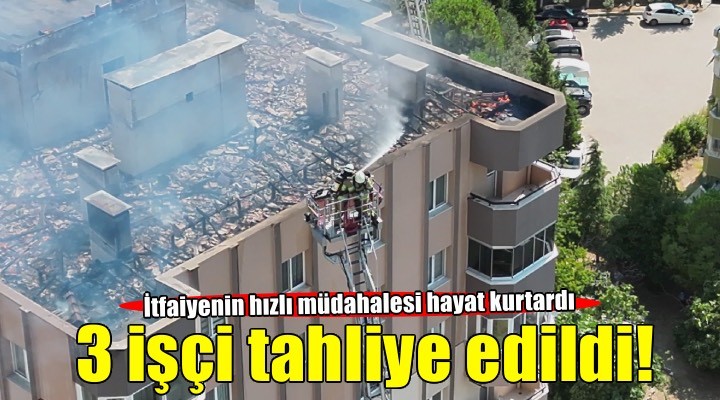İtfaiyenin hızlı müdahalesi hayat kurtardı