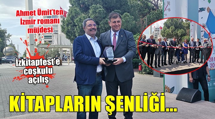 İzkitapfest e coşkulu açılış... Tugay:  Kitapların şenliğini başlatıyoruz 