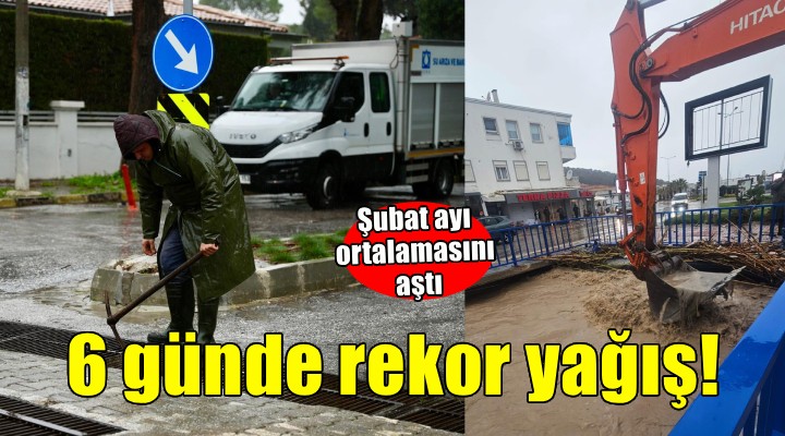 İzmir, 6 günde şubat ayı ortalamasını aştı