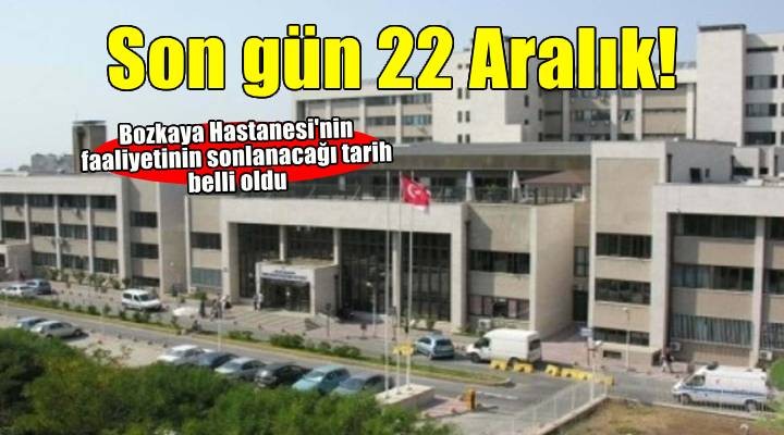 İzmir Bozyaka’ya 400 yataklı yeni hastane