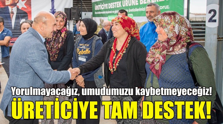 İzmir Büyükşehir Belediyesi üreticiye küçükbaş hayvan desteğini sürdürüyor!