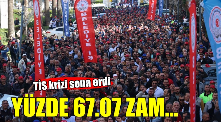 İzmir Büyükşehir de TİS krizi sona erdi..