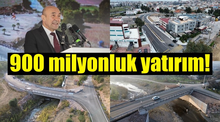 İzmir Büyükşehir den 900 milyon liralık köprü ve menfez yatırımı!