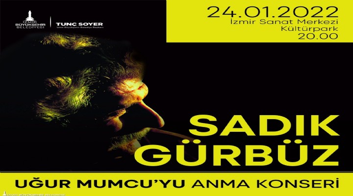İzmir Büyükşehir den Uğur Mumcu yu anma konseri