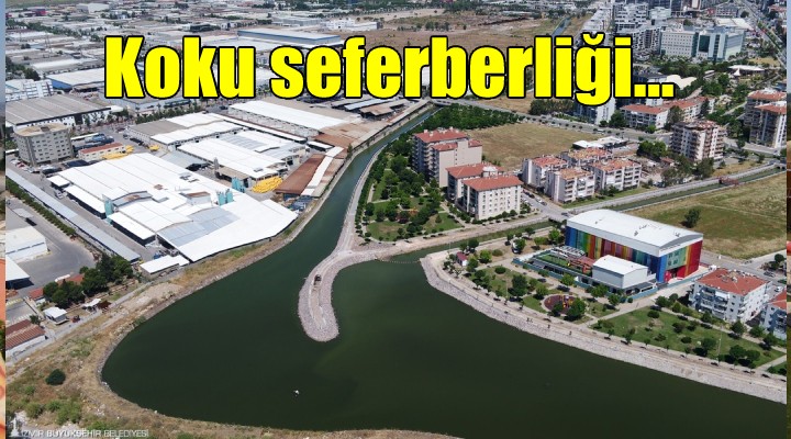 İzmir Büyükşehir den körfez temizliği ve koku için seferberlik