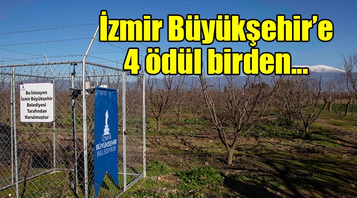 İzmir Büyükşehir e 4 ödül birden