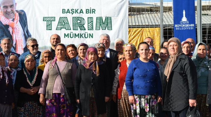 İzmir Büyükşehir den küçükbaş desteği...