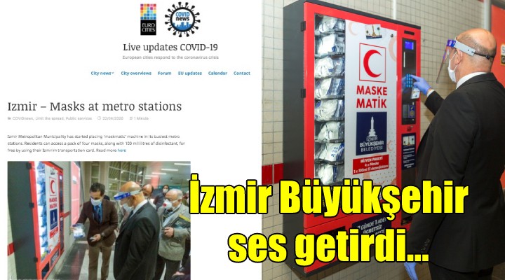 İzmir Büyükşehir ses getirdi!