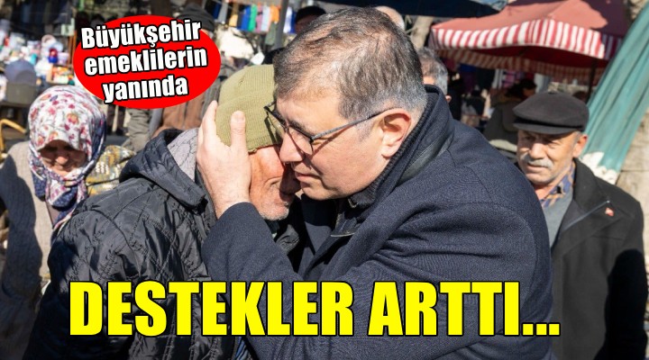 İzmir Büyükşehir’den emeklilere 2026 müjdesi