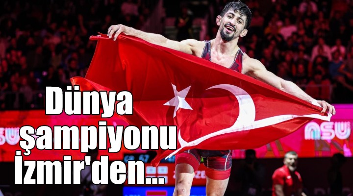İzmir Büyükşehirli Kerem dünya şampiyonu...