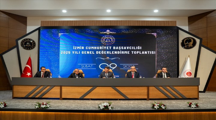 İzmir Cumhuriyet Başsavcılığı 2025 yılını değerlendirdi