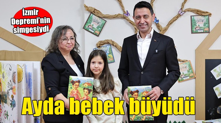 İzmir Depremi'nin simgesi Ayda bebek ile çocuklara depremi anlattı