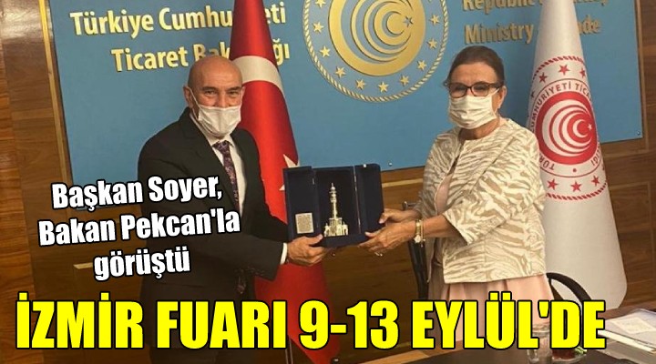 İzmir Fuarı 9-13 Eylül de...