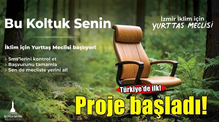 İzmir İklim için Yurttaş Meclisi projesi başladı