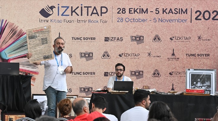 İzmir Kitap Fuarı nda  100. Yıl Özel Müzayedesi  yapıldı