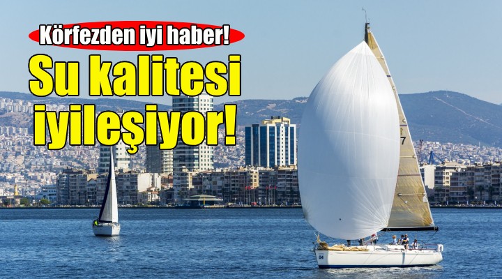 İzmir Körfezi’nde su kalitesi iyileşiyor!
