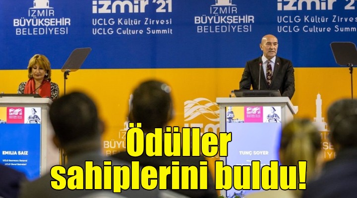 İzmir Kültür Fonu nda ödüller sahiplerini buldu!