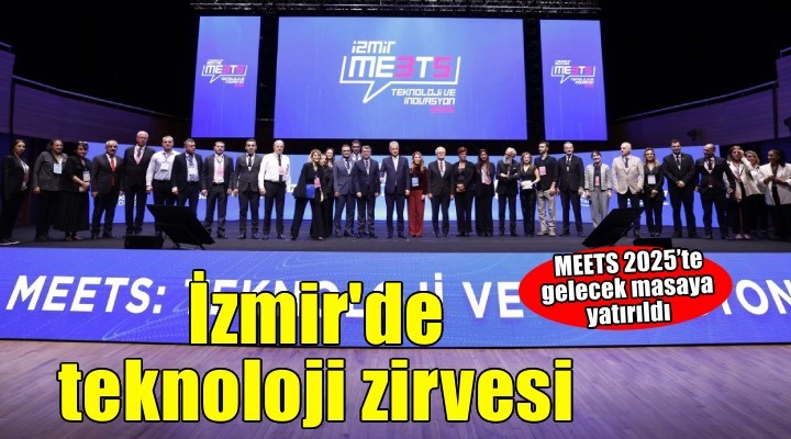 İzmir MEETS 2025’te şehircilik, enerji ve sporun geleceği masaya yatırıldı