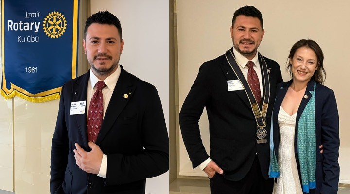 İzmir Rotary Kulübü nde yeni dönem başkanı Karakaya