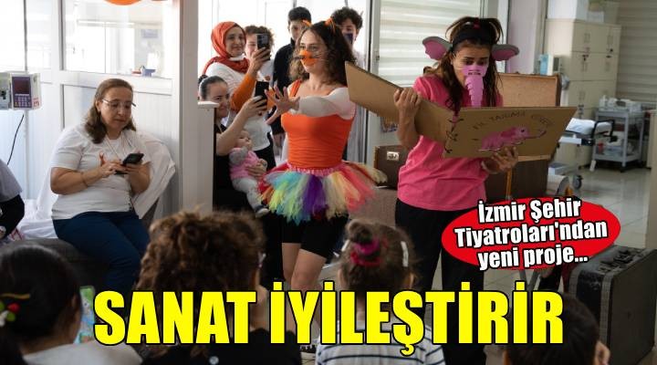 İzmir Şehir Tiyatroları’nın Sanat İyileştirir projesi sürüyor