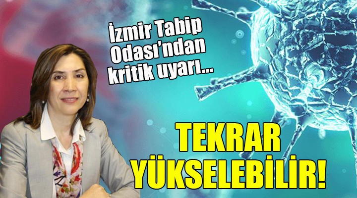 İzmir Tabip Odası ndan kritik uyarı... Tekrar yükselebilir!