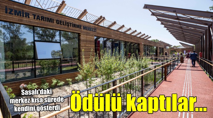 İzmir Tarımı Geliştirme Merkezi’ne ödül