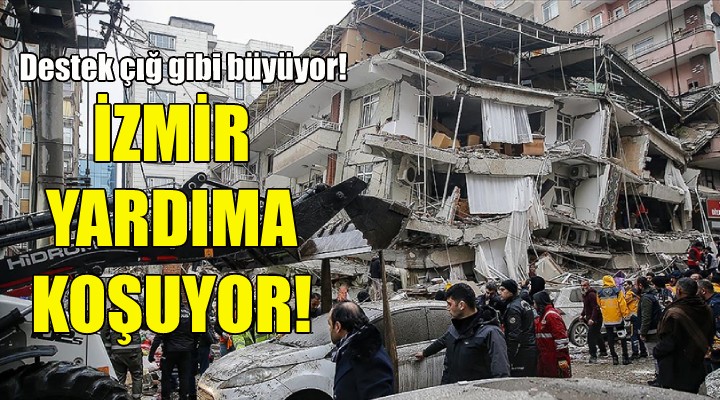 İzmir Yardıma Koşuyor kampanyası!