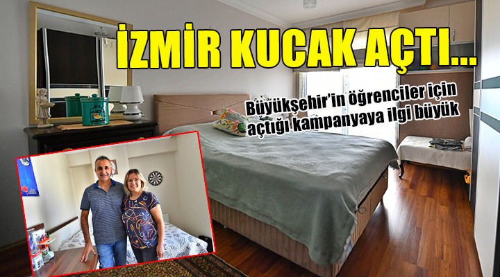 İzmir barınamayan öğrencilere kucak açtı