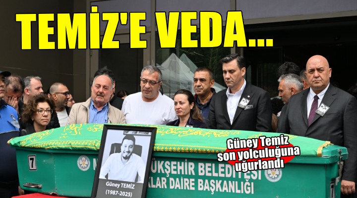 İzmir basını Güney Temiz i son yolculuğuna uğurladı...