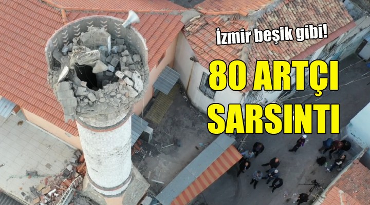 İzmir beşik gibi... 80 artçı sarsıntı kaydedildi!