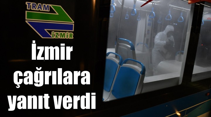 İzmir çağrılara yanıt verdi!