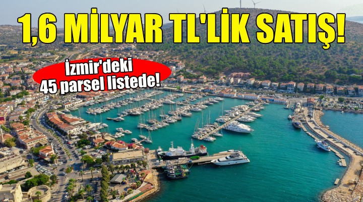 İzmir de 1,6 milyar TL lik satış!