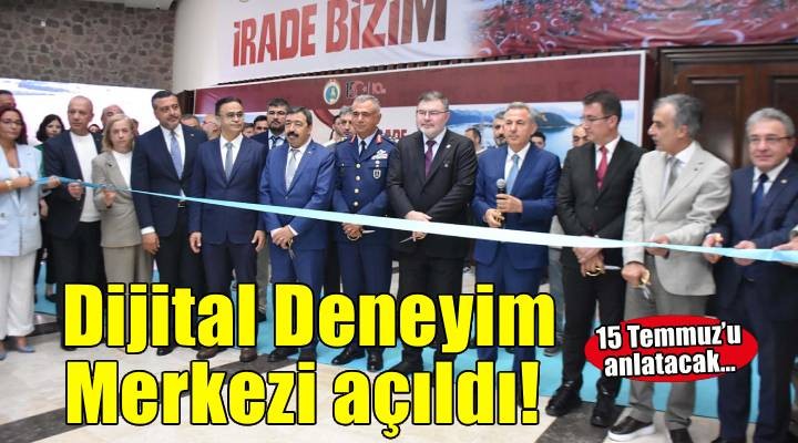 İzmir'de 15 Temmuz Dijital Deneyim Merkezi açıldı