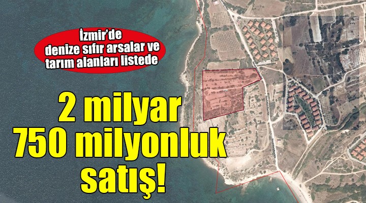 İzmir de 2 milyar 750 milyonluk satış...