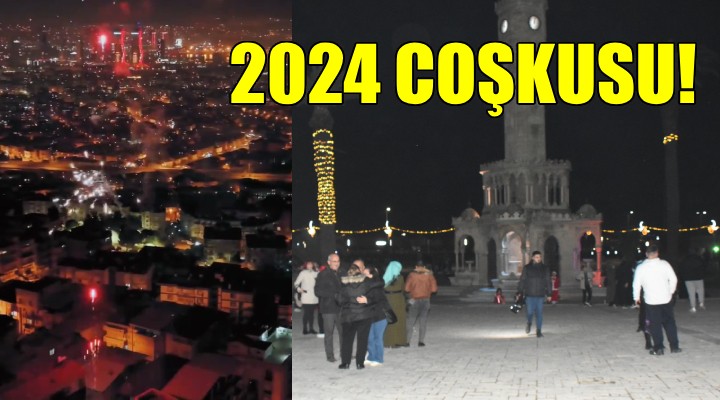 İzmir de 2024 coşkusu