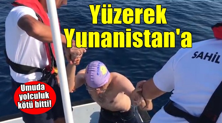 İzmir de 22 si çocuk 65 kaçak göçmen yakalandı
