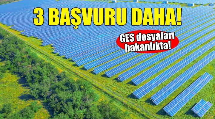 İzmir de 3 GES başvurusu daha!