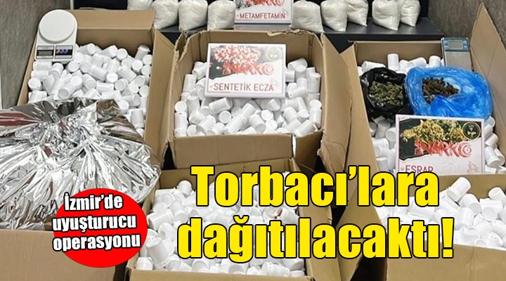 İzmir'de 366 bin 400 uyuşturucu hap ele geçirildi