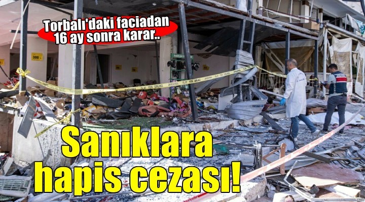 İzmir'de 5 kişinin öldüğü, 63 kişinin yaralandığı patlamanın davasında 3 sanığa hapis cezası