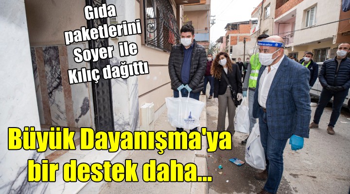 İzmir de  Büyük Dayanışma ya bir destek daha